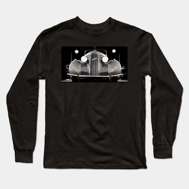 1939 LaSalle Convertible Coupe Long Sleeve T-Shirt by Burtney